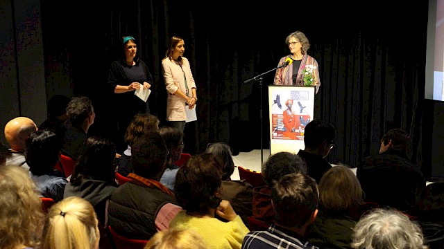 Eröffnung Afrikanische Filmtage 2024 | Ines Rehm, Leni Senger, Sabine Hahn (Münchner Stadtbibliothek)