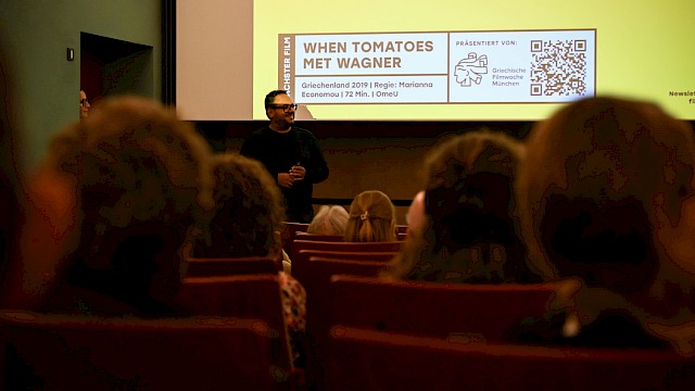 Jubiläum 40 Jahre Filmstadt München im Neuen Maxim | Vorführung WHEN TOMATOES MET WAGNER (Griechische Filmwoche München) ©Ronny Heine