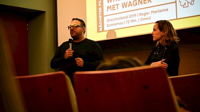 Jubiläum 40 Jahre Filmstadt München im Neuen Maxim | Vorführung WHEN TOMATOES MET WAGNER (Griechische Filmwoche München) ©Ronny Heine